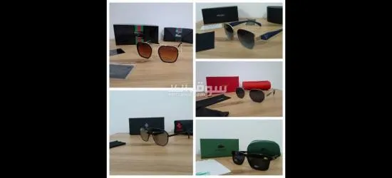 نظارات صناعه ايطاليه اوريجينال ماركات عالمية.