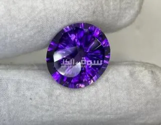 حجر أمتسيست جمشت برازيلي طبيعي natural amythest stone - 2