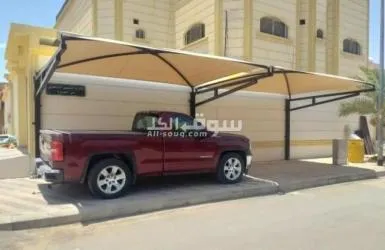 مظلات سيارات مظلات جلسات  حسب الطلب مسقط - 14