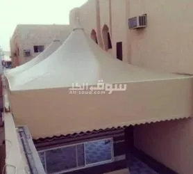 مظلات سيارات مظلات جلسات  حسب الطلب مسقط - 19