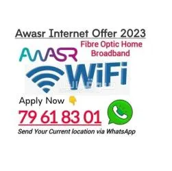 Awasr WiFi connection Available service